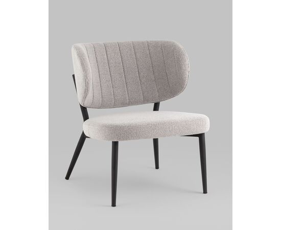 Кресло Руби серый, изображение 2 | Интернет магазин мебели и декора LifeDekor