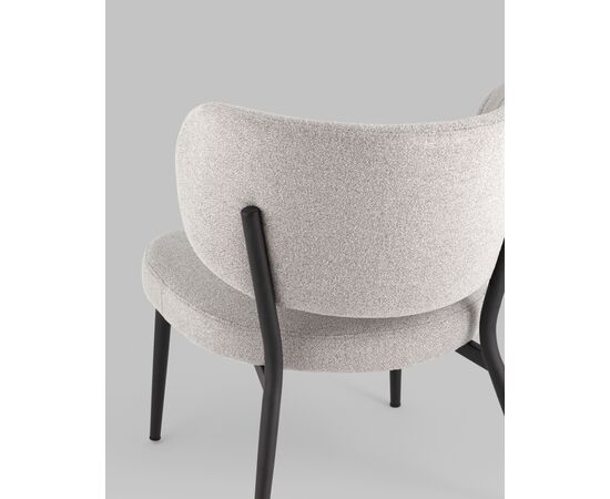 Кресло Руби серый, изображение 13 | Интернет магазин мебели и декора LifeDekor