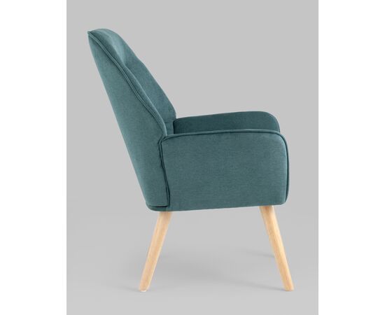 Кресло Стерн тёмно-бирюзовый, изображение 4 | Интернет магазин мебели и декора LifeDekor