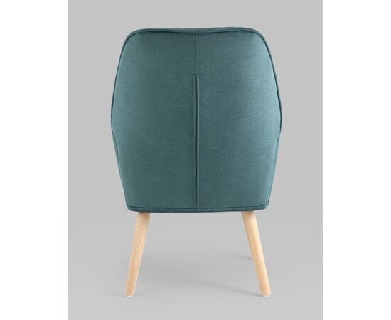 Кресло Стерн тёмно-бирюзовый, изображение 5 | Интернет магазин мебели и декора LifeDekor