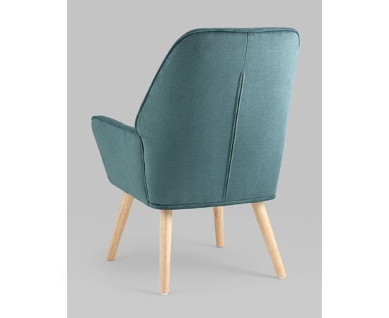 Кресло Стерн тёмно-бирюзовый, изображение 6 | Интернет магазин мебели и декора LifeDekor