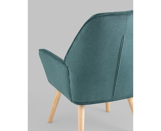 Кресло Стерн тёмно-бирюзовый, изображение 7 | Интернет магазин мебели и декора LifeDekor