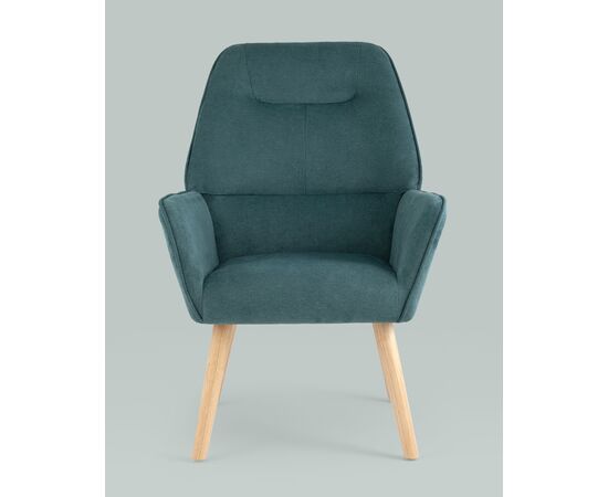 Кресло Стерн тёмно-бирюзовый, изображение 3 | Интернет магазин мебели и декора LifeDekor