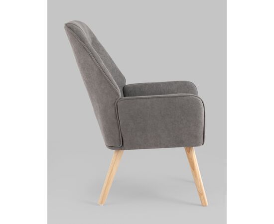 Кресло Стерн тёмно-серый, изображение 4 | Интернет магазин мебели и декора LifeDekor