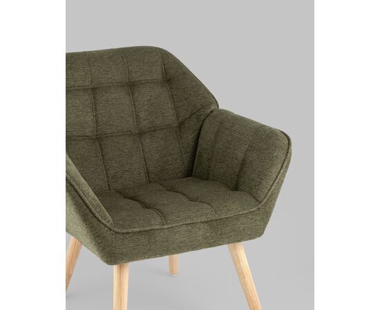 Кресло Вэйл тёмно-зелёный, изображение 8 | Интернет магазин мебели и декора LifeDekor