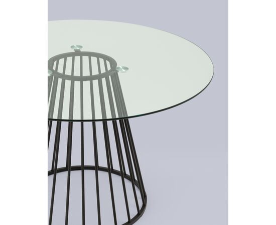 Стол обеденный Ливерпуль 120*120 стекло, изображение 6 | Интернет магазин мебели и декора LifeDekor