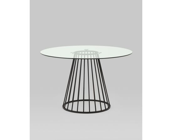 Стол обеденный Ливерпуль 120*120 стекло, изображение 2 | Интернет магазин мебели и декора LifeDekor