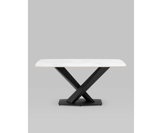 Стол обеденный Belle 160х90 белый мрамор, изображение 5 | Интернет магазин мебели и декора LifeDekor