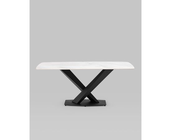 Стол обеденный Belle 180х90 белый мрамор, изображение 5 | Интернет магазин мебели и декора LifeDekor