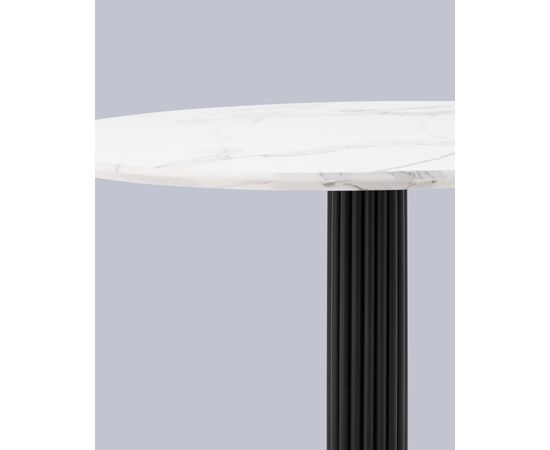 Стол обеденный Stem D90 мрамор, изображение 7 | Интернет магазин мебели и декора LifeDekor