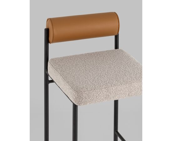 Стул полубарный Балла бежевый, изображение 10 | Интернет магазин мебели и декора LifeDekor