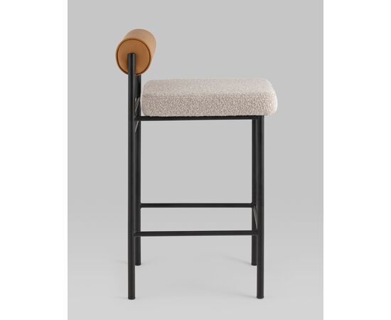 Стул полубарный Балла бежевый, изображение 6 | Интернет магазин мебели и декора LifeDekor