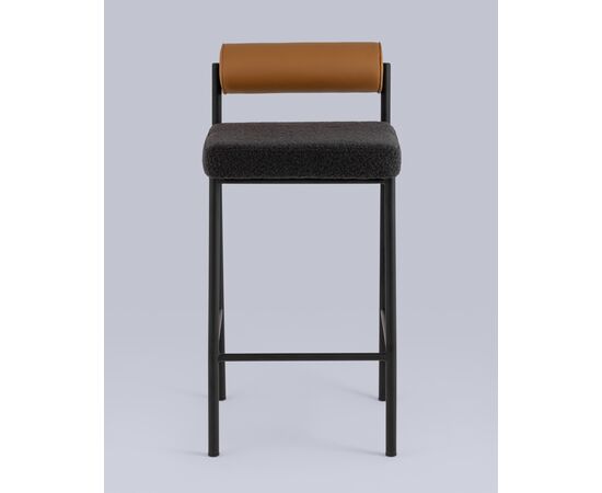 Стул полубарный Балла темно-серый, изображение 3 | Интернет магазин мебели и декора LifeDekor