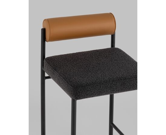 Стул полубарный Балла темно-серый, изображение 8 | Интернет магазин мебели и декора LifeDekor