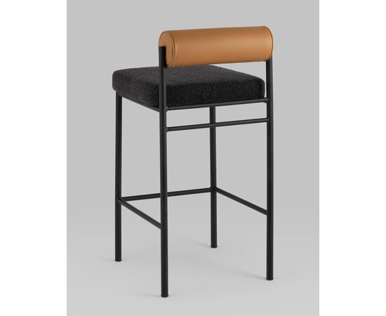 Стул полубарный Балла темно-серый, изображение 6 | Интернет магазин мебели и декора LifeDekor