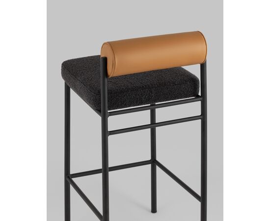 Стул полубарный Балла темно-серый, изображение 7 | Интернет магазин мебели и декора LifeDekor