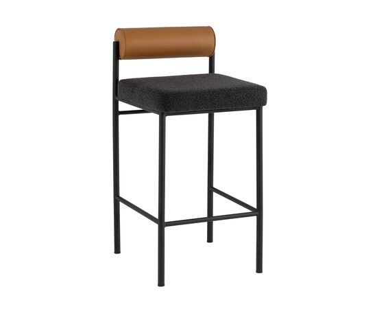 Стул полубарный Балла темно-серый | Интернет магазин мебели и декора LifeDekor