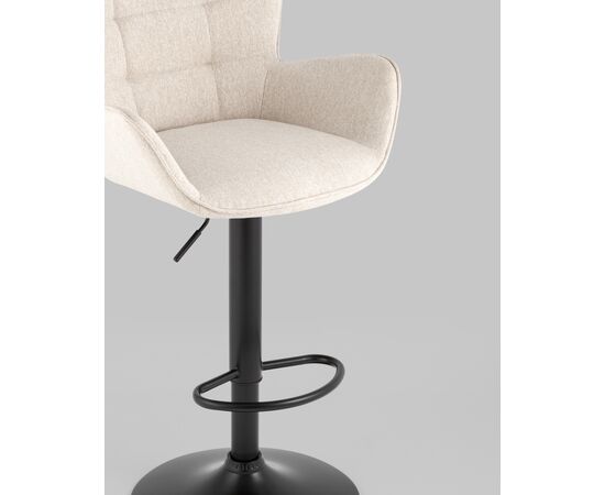 Стул барный Гранд серо-бежевый, изображение 8 | Интернет магазин мебели и декора LifeDekor