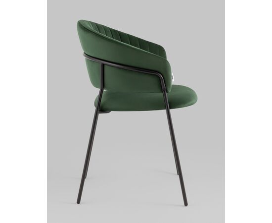 Стул Бруно велюр зелёный, изображение 4 | Интернет магазин мебели и декора LifeDekor