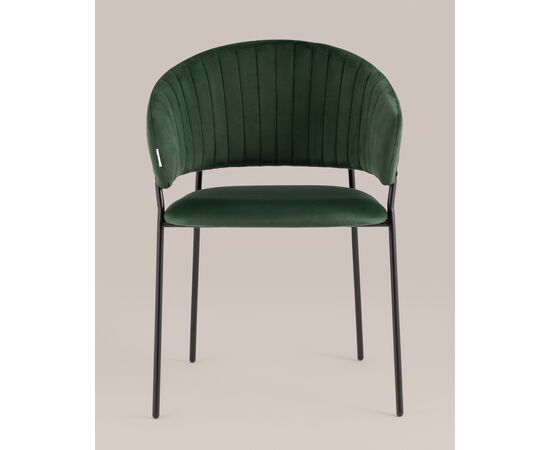 Стул Бруно велюр зелёный, изображение 3 | Интернет магазин мебели и декора LifeDekor