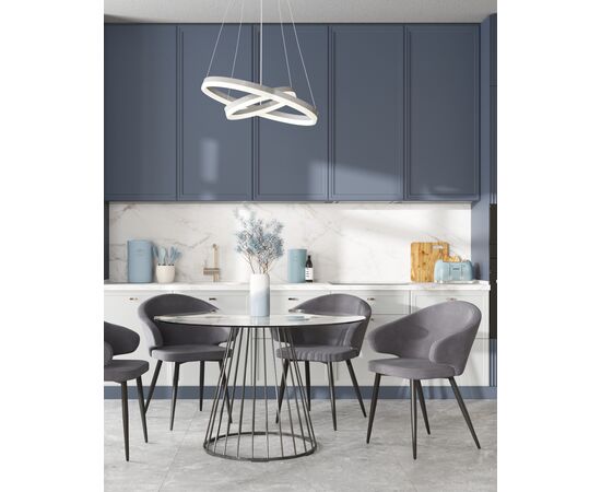 Стол обеденный Ливерпуль 120*120 стекло, изображение 4 | Интернет магазин мебели и декора LifeDekor