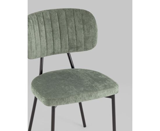 Стул Ханна велюр зелёный, изображение 8 | Интернет магазин мебели и декора LifeDekor