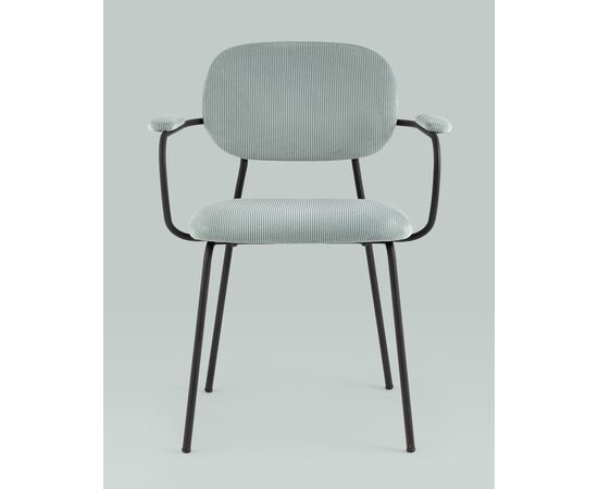 Стул Кэрол серо-голубой, изображение 3 | Интернет магазин мебели и декора LifeDekor