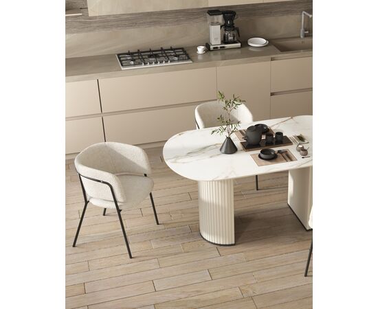 Стол обеденный Opera 160х90 белый, изображение 3 | Интернет магазин мебели и декора LifeDekor