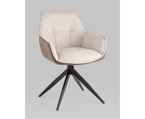 Стул обеденный Alba бежевый спинка экокожа, изображение 2 | Интернет магазин мебели и декора LifeDekor