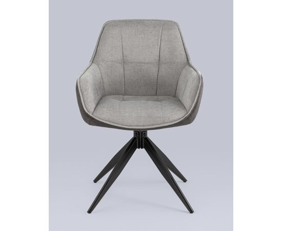 Стул обеденный Alba серый спинка экокожа, изображение 7 | Интернет магазин мебели и декора LifeDekor