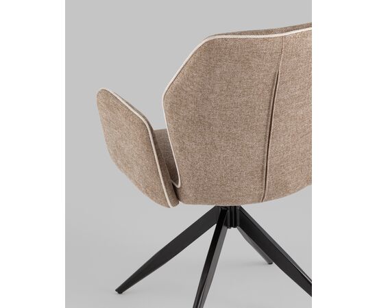 Стул обеденный Helm коричневый, изображение 9 | Интернет магазин мебели и декора LifeDekor