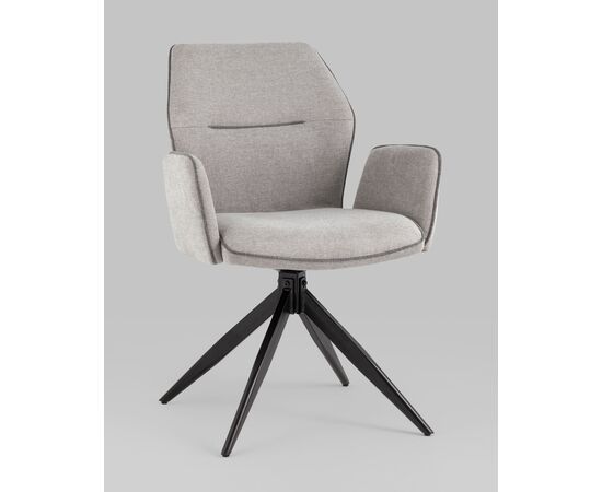 Стул обеденный Helm серый, изображение 2 | Интернет магазин мебели и декора LifeDekor