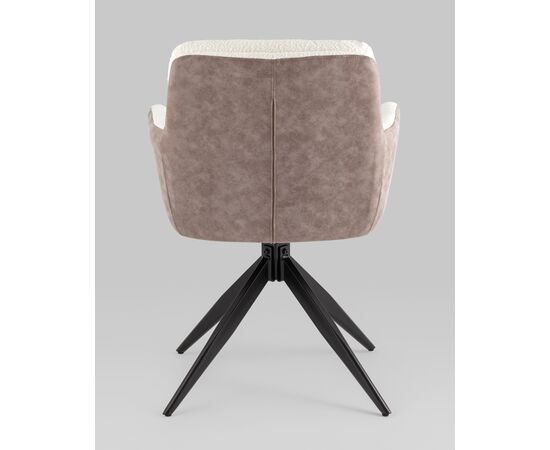 Стул обеденный Waldo молочный c бежевой экокожей, изображение 14 | Интернет магазин мебели и декора LifeDekor