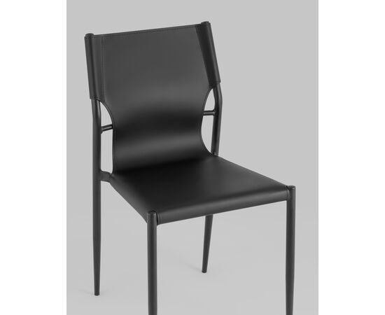 Стул обеденный West черный, изображение 10 | Интернет магазин мебели и декора LifeDekor