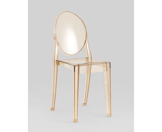 Стул Victoria Ghost NEW янтарный, изображение 2 | Интернет магазин мебели и декора LifeDekor