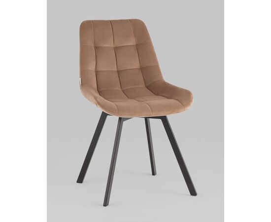 Стул вращающийся Флекс велюр капучино, изображение 2 | Интернет магазин мебели и декора LifeDekor