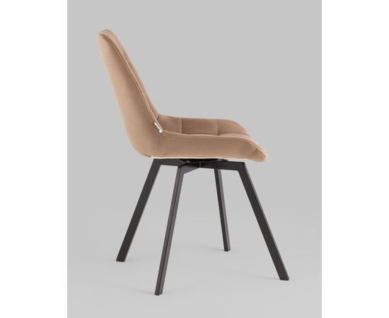 Стул вращающийся Флекс велюр капучино, изображение 6 | Интернет магазин мебели и декора LifeDekor