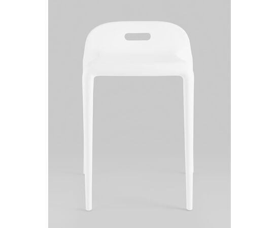 Табурет Sletten пластик белый, изображение 3 | Интернет магазин мебели и декора LifeDekor