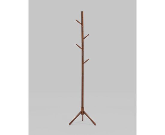 Вешалка напольная Hook темное дерево, изображение 2 | Интернет магазин мебели и декора LifeDekor