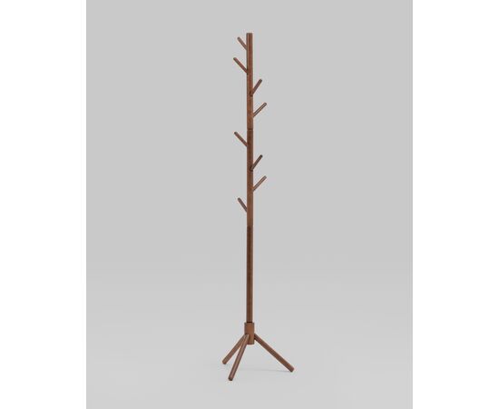 Вешалка напольная Hook темное дерево, изображение 3 | Интернет магазин мебели и декора LifeDekor