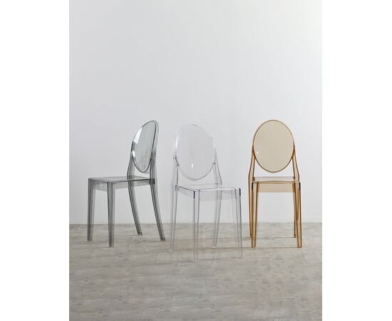 Стул Victoria Ghost NEW серый, изображение 5 | Интернет магазин мебели и декора LifeDekor