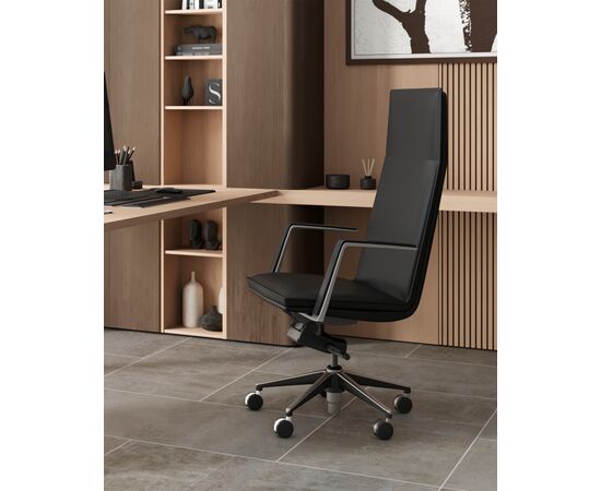 Кресло руководителя TopChairs Arrow черный, изображение 5 | Интернет магазин мебели и декора LifeDekor