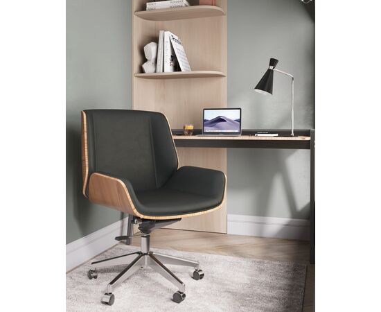 Кресло офисное TopChairs Crown SN черный, изображение 5 | Интернет магазин мебели и декора LifeDekor