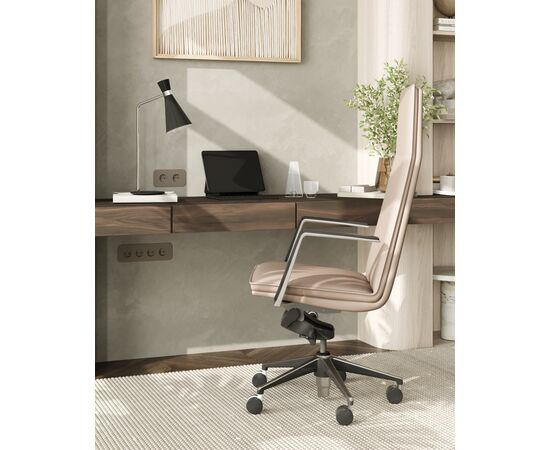 Кресло руководителя TopChairs Arrow светло-серый, изображение 5 | Интернет магазин мебели и декора LifeDekor