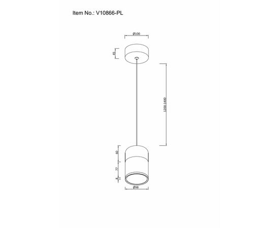 Светильник подвесной светодиодный Moderli V10866-PL Rinna, изображение 6 | Интернет магазин мебели и декора LifeDekor