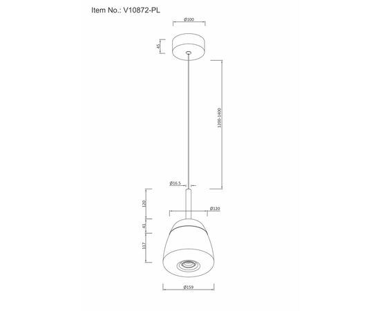 Светильник подвесной светодиодный Moderli V10872-PL Eir, изображение 20 | Интернет магазин мебели и декора LifeDekor