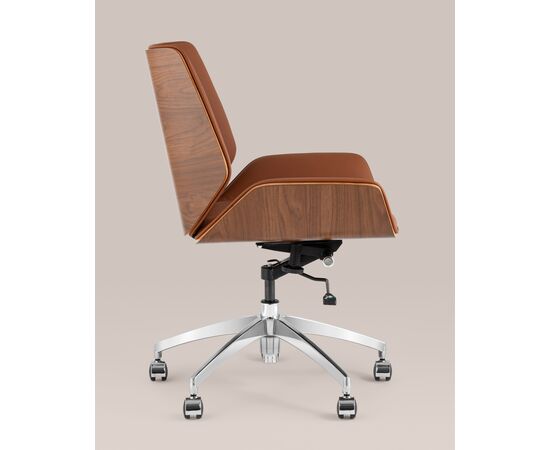 Кресло офисное TopChairs Crown SN коричневый, изображение 6 | Интернет магазин мебели и декора LifeDekor