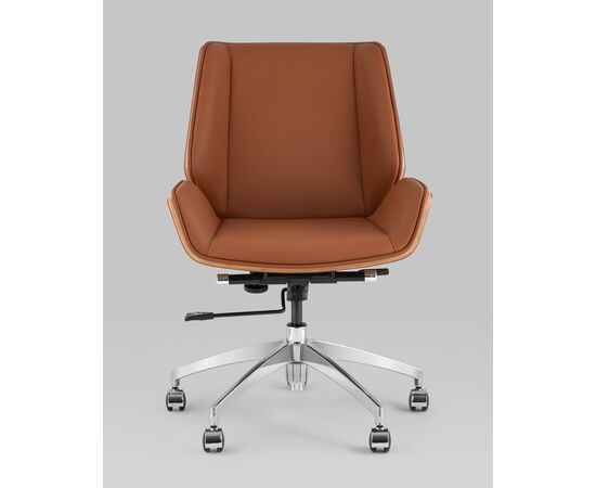 Кресло офисное TopChairs Crown SN коричневый, изображение 5 | Интернет магазин мебели и декора LifeDekor