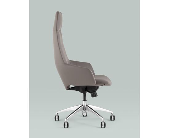 Кресло руководителя TopChairs Bow серый, изображение 6 | Интернет магазин мебели и декора LifeDekor