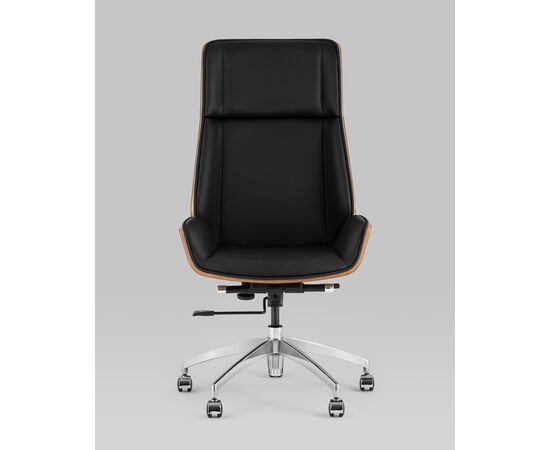 Кресло руководителя TopChairs Crown SN черный, изображение 7 | Интернет магазин мебели и декора LifeDekor